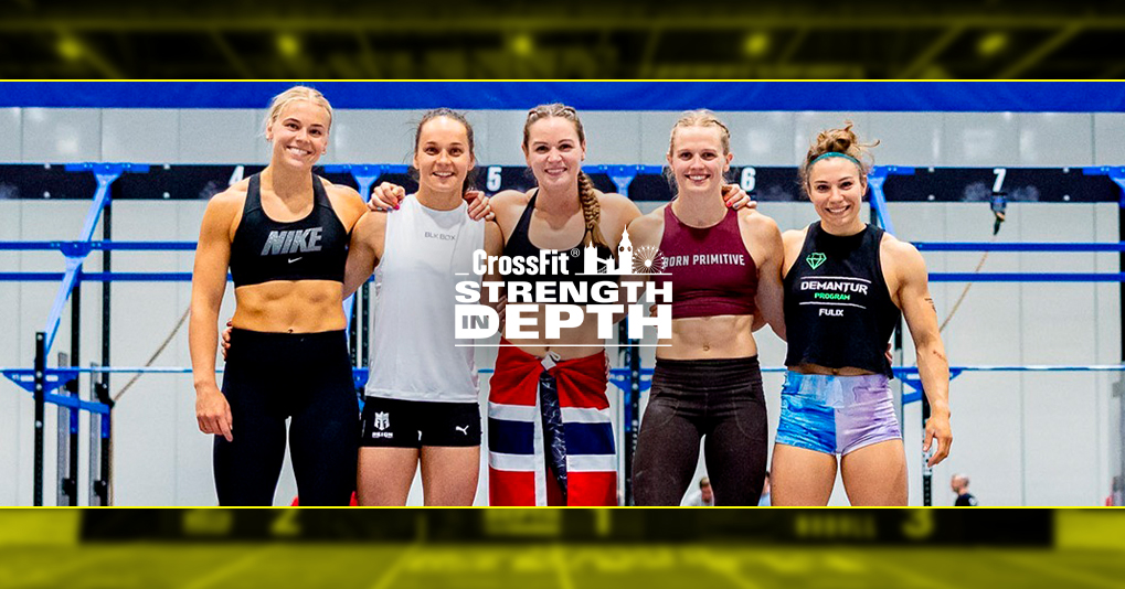 DEMI-FINALES DE CROSSFIT : RESUMÉ DES STRENGTH IN DEPTH 2022